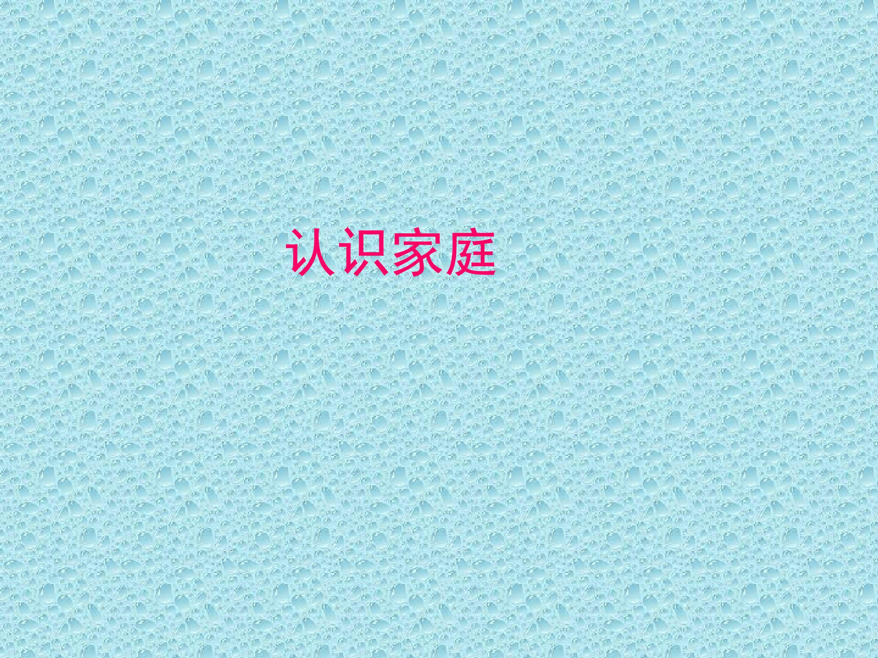 认识家庭_课件1
