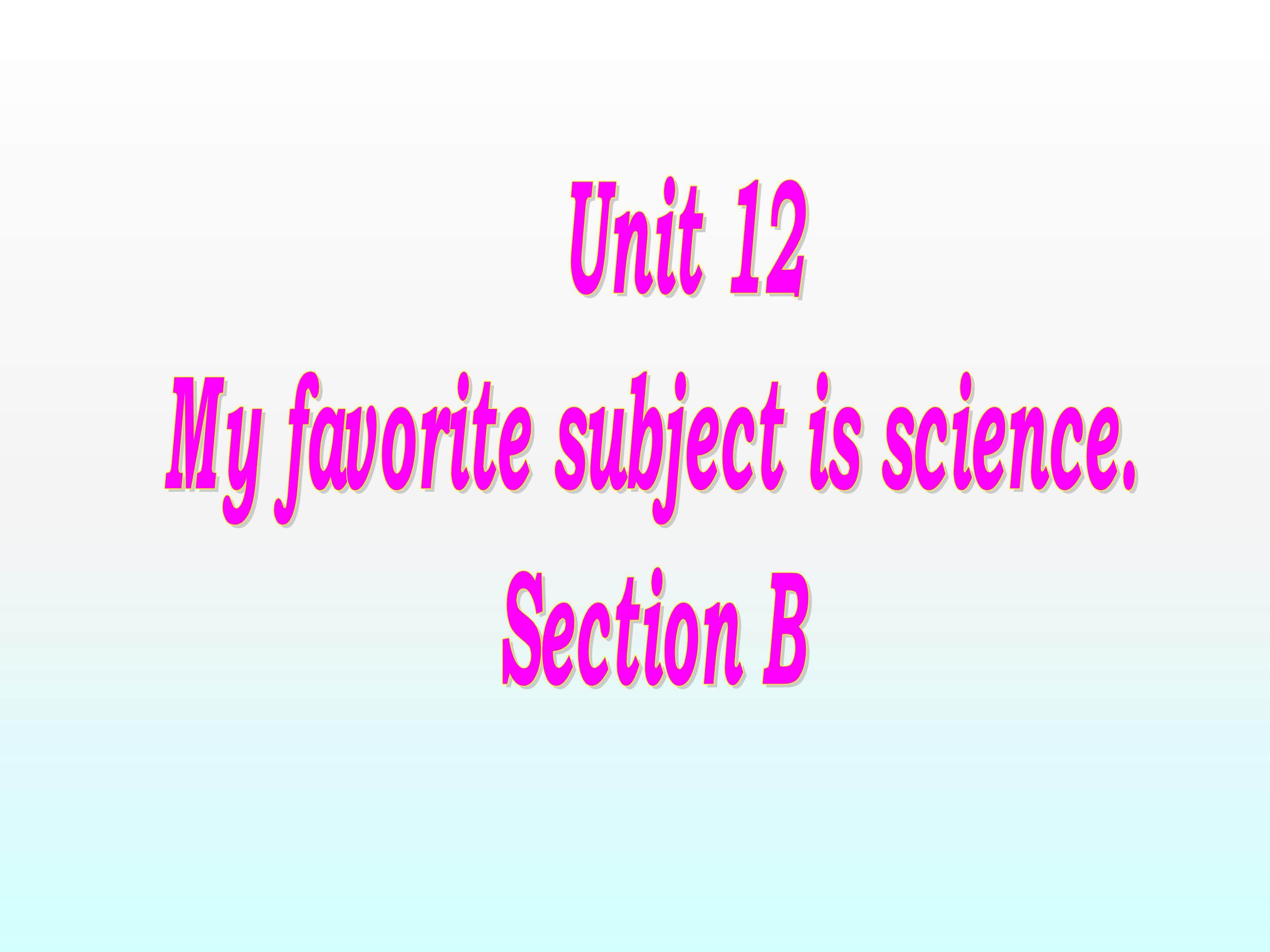 Section A_课件2