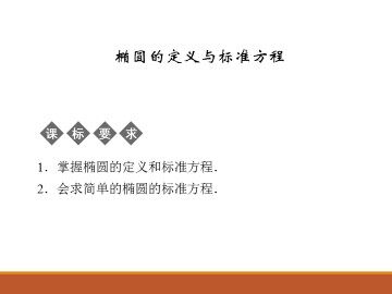 椭圆的定义与标准方程_课件1