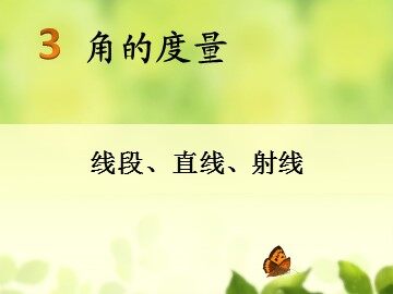 线段  直线  射线