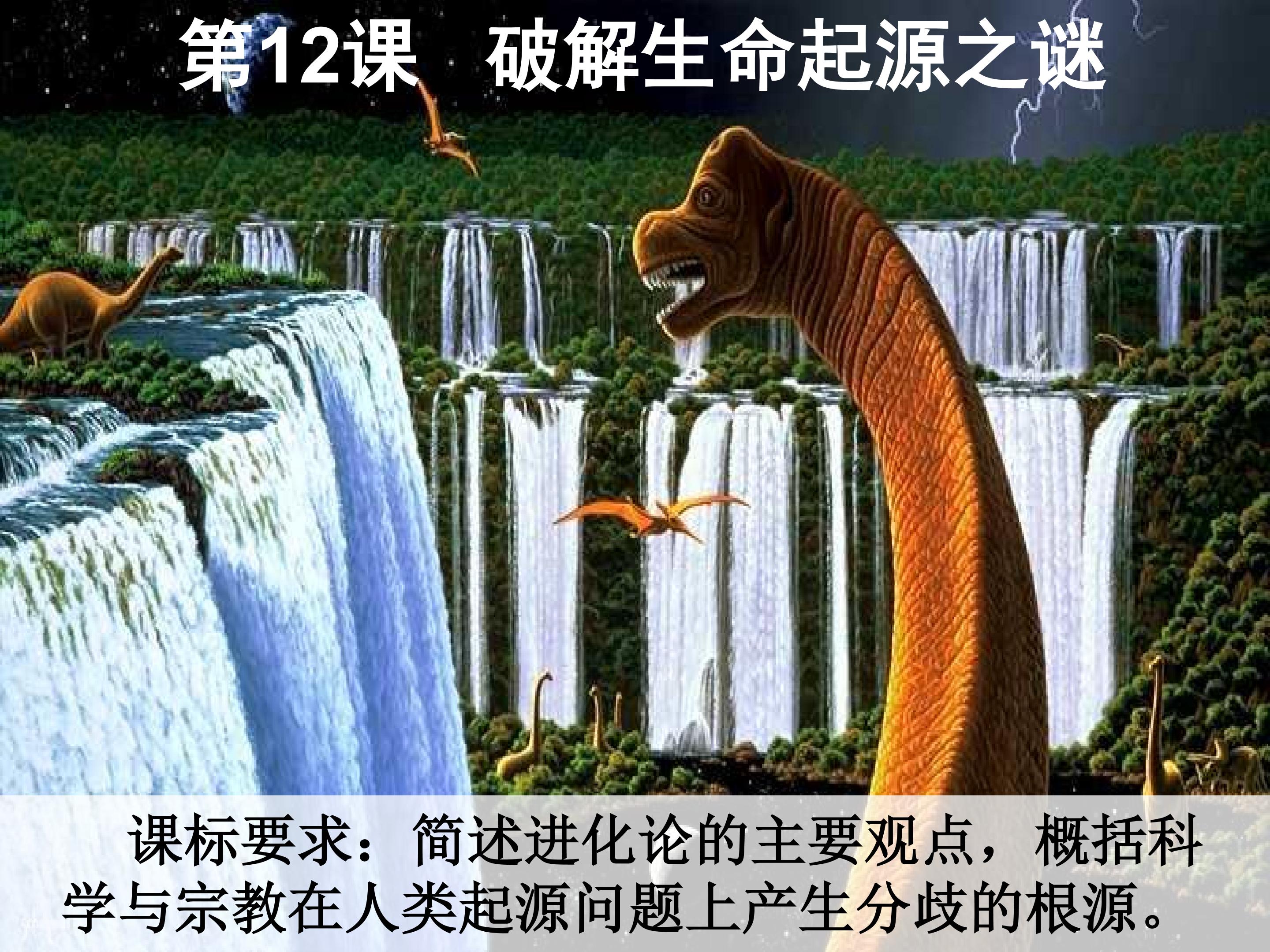 探索生命起源之谜