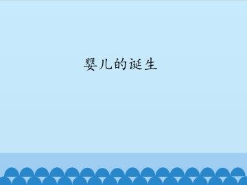 婴儿的诞生_课件1