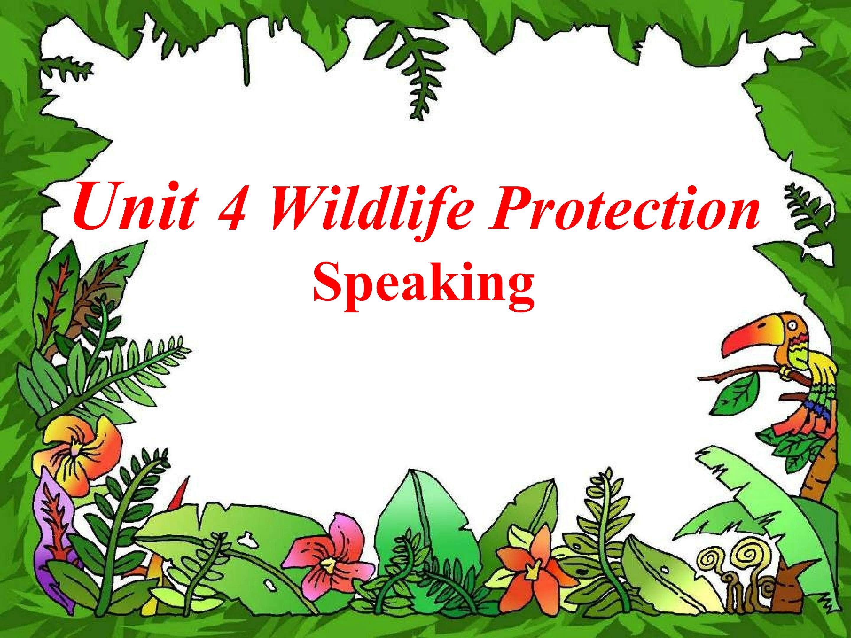 Wildlife protection