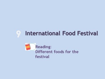 International Food Festival_课件1