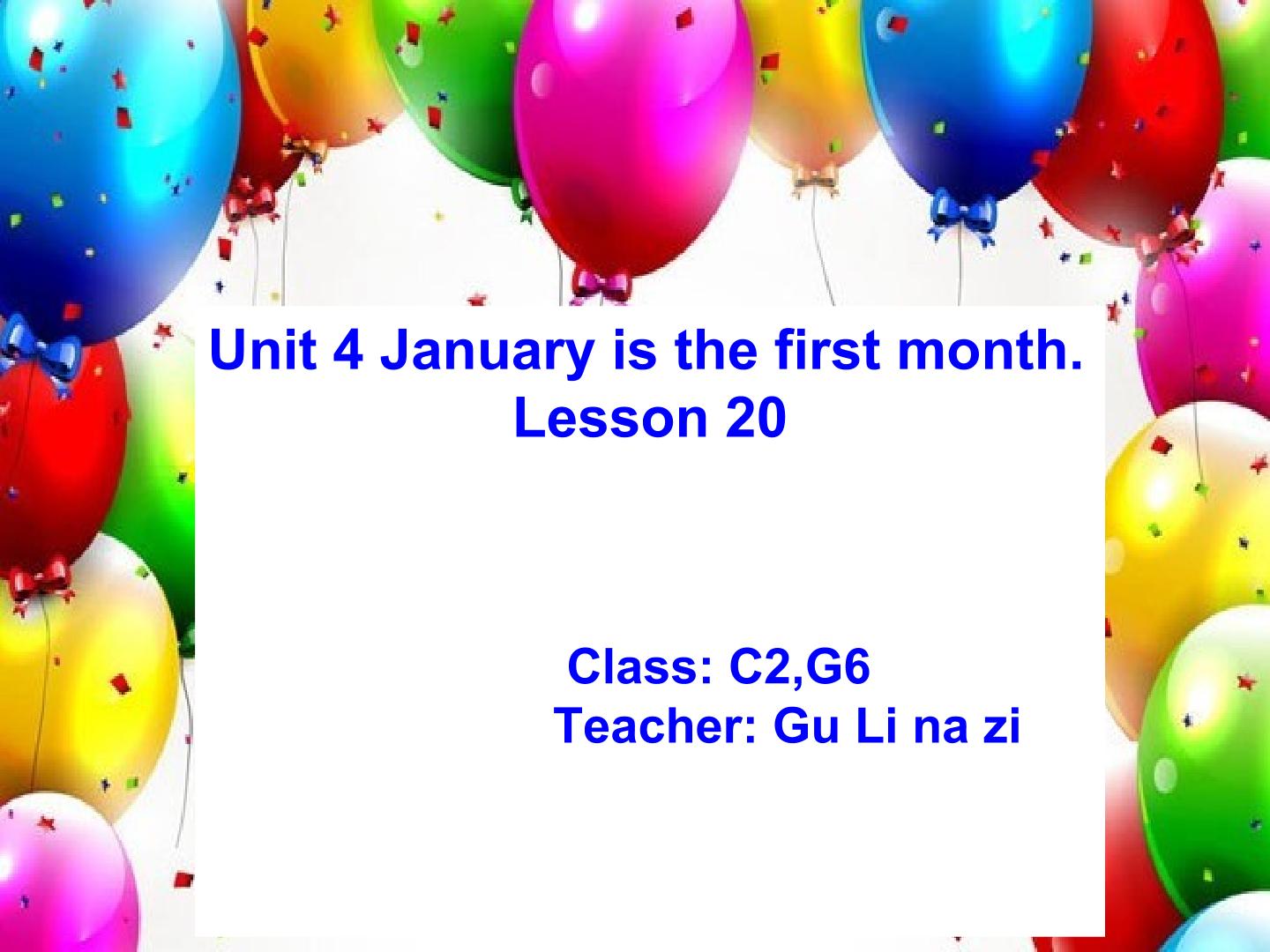 新unit4 lesson20