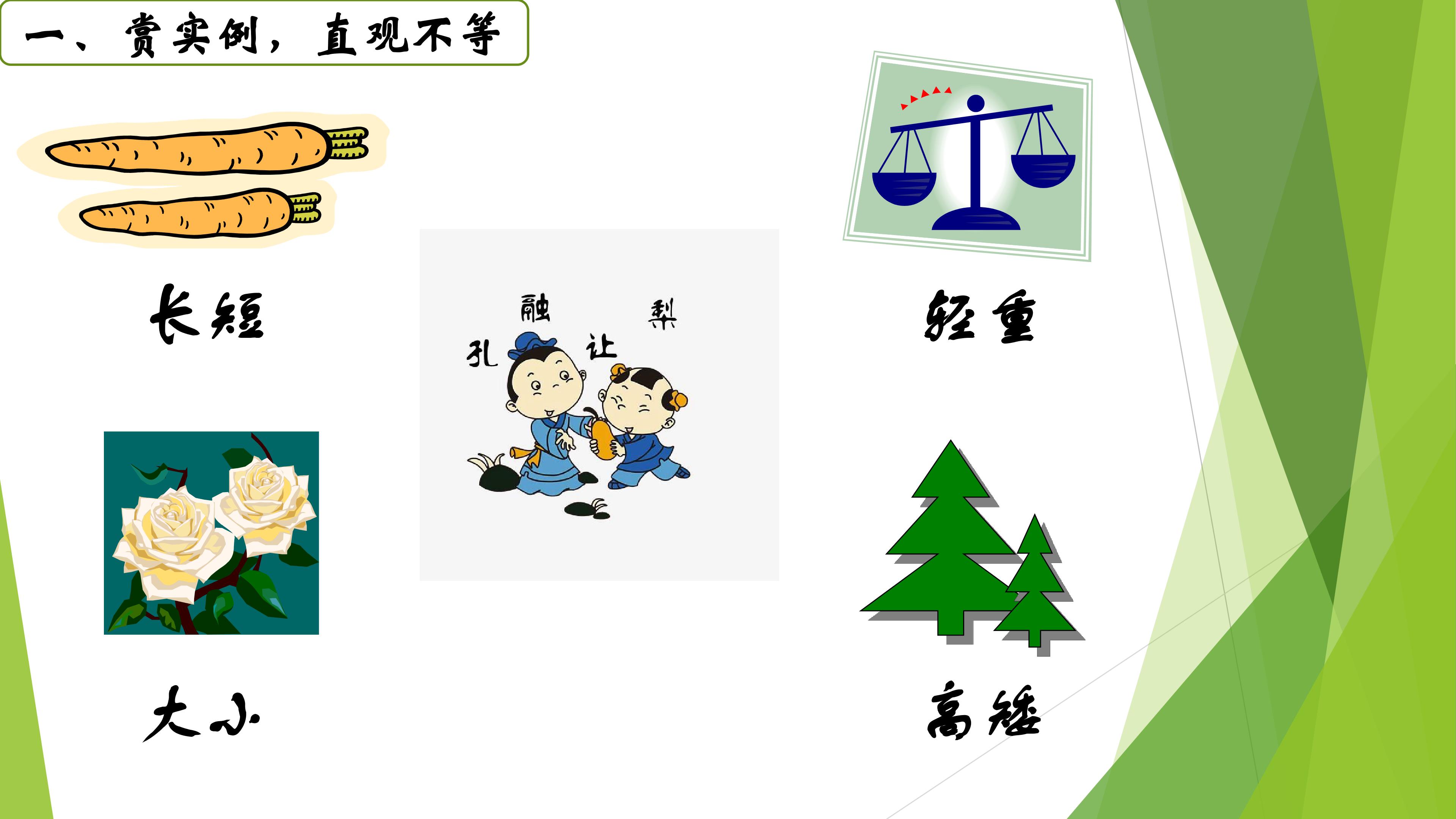 3.1.1 不等关系与不等式