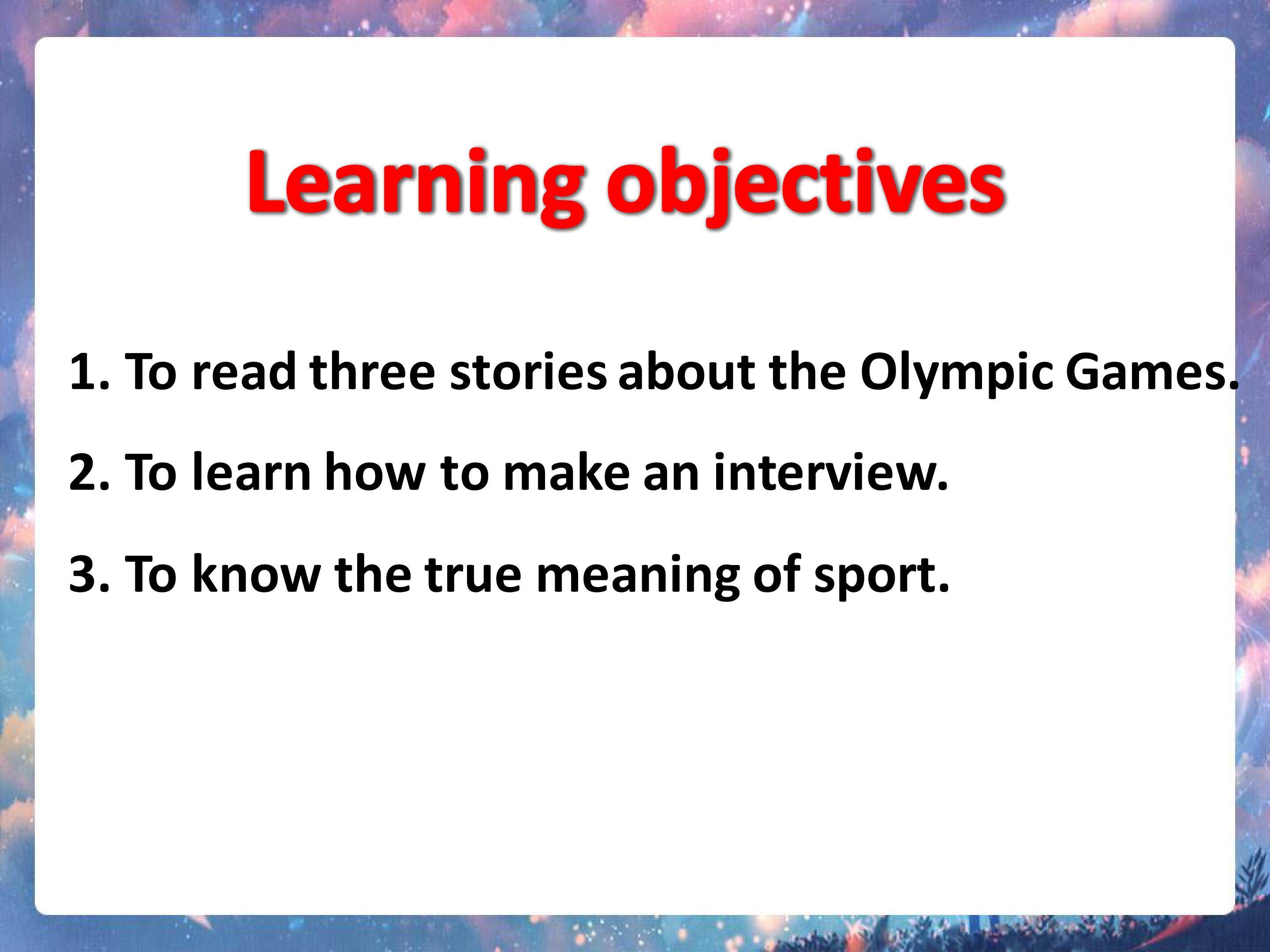 Olympic Games