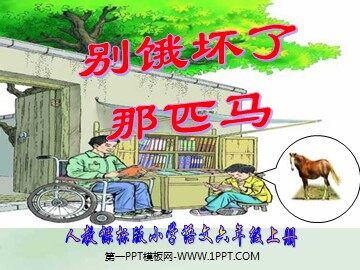 10* 别饿坏了那匹马 