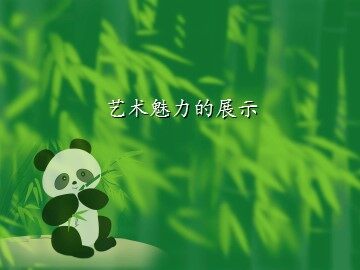 艺术魅力的展示_课件1