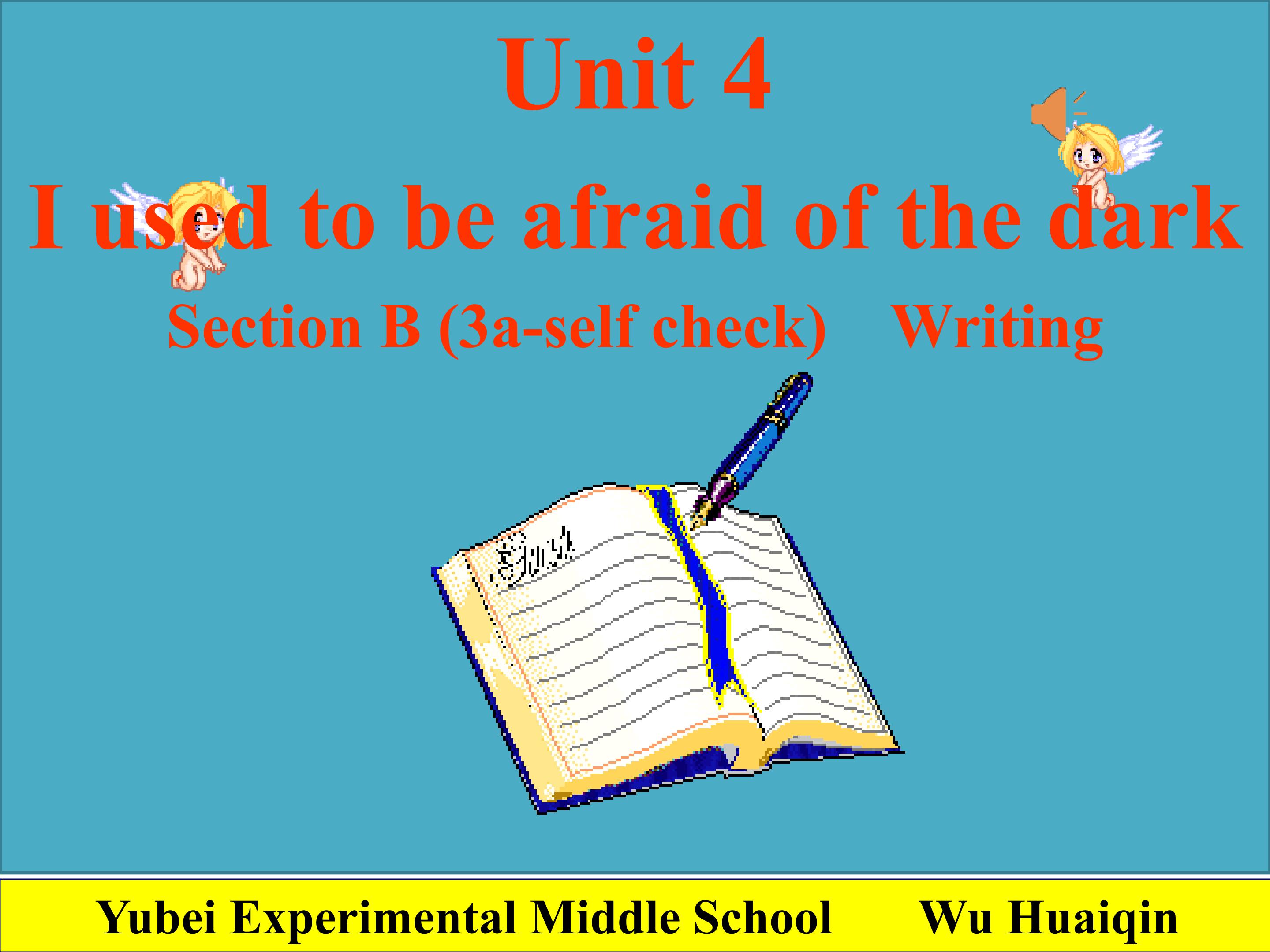 Unit 4 Section B writing