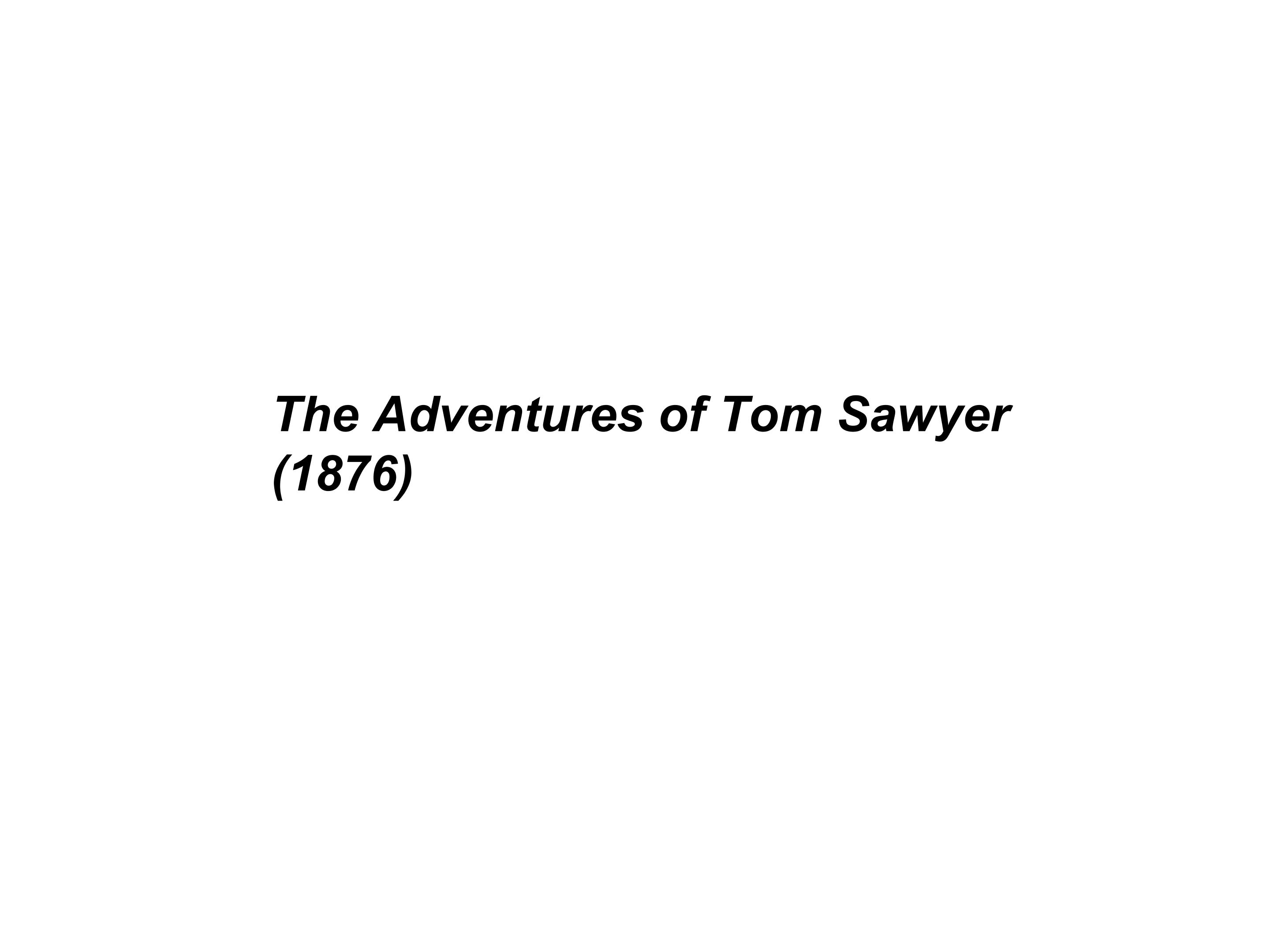 Tom Sawyer_课件2