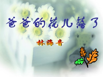 爸爸的花儿落了_课件16