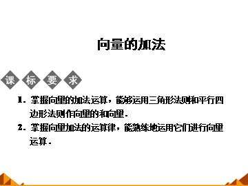 向量的加法_课件1