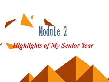 Highlights of My Senior Year_课件1