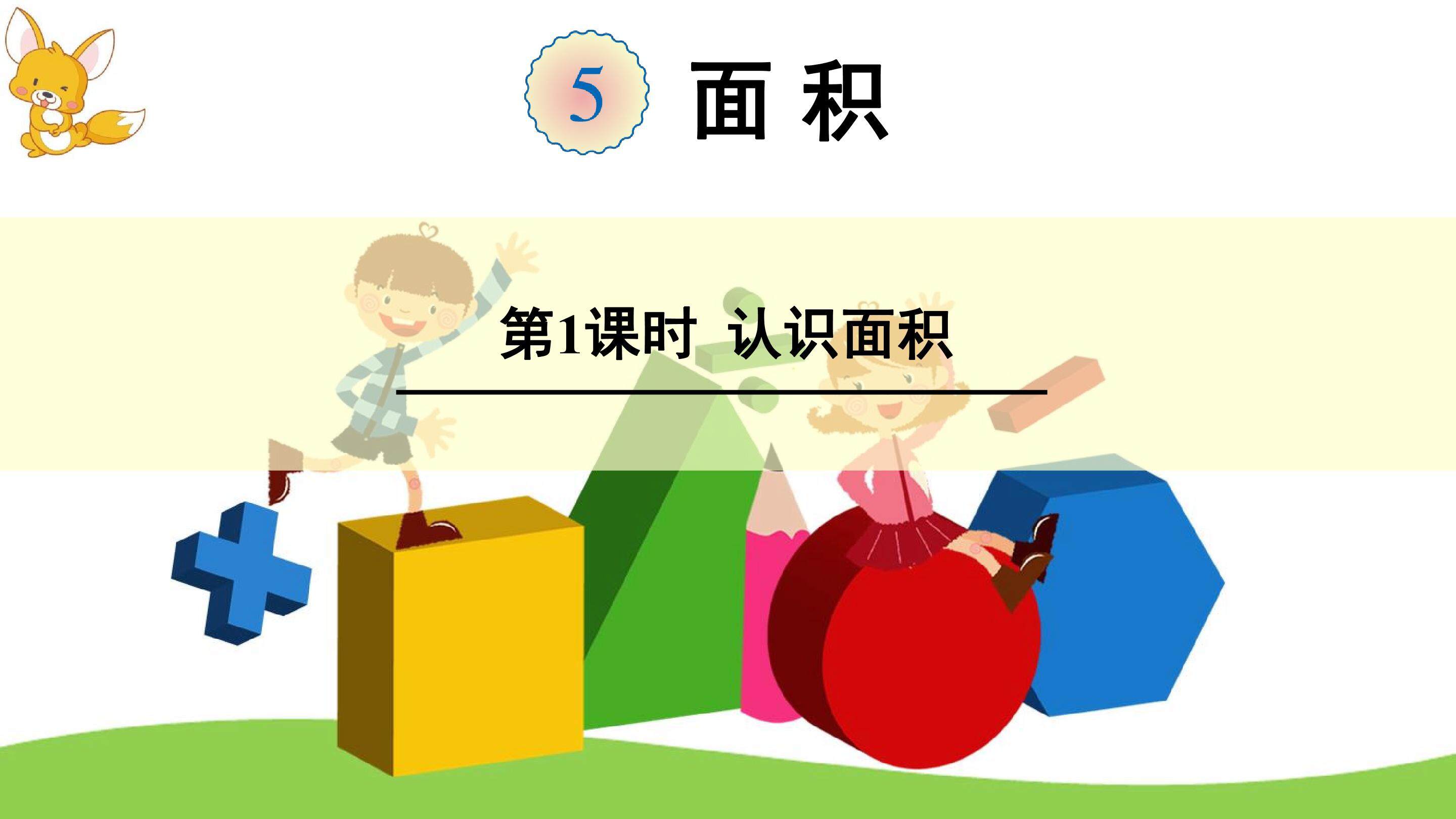 《认识面积》