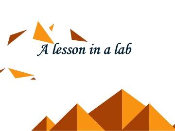 A Lesson in a Lab_课件5