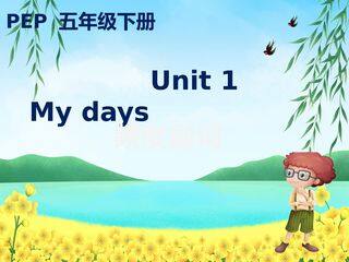 Unit 1 My days频度副词