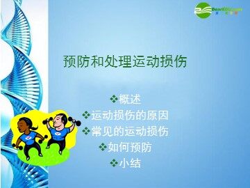 第三节  轻度损伤的自我处理