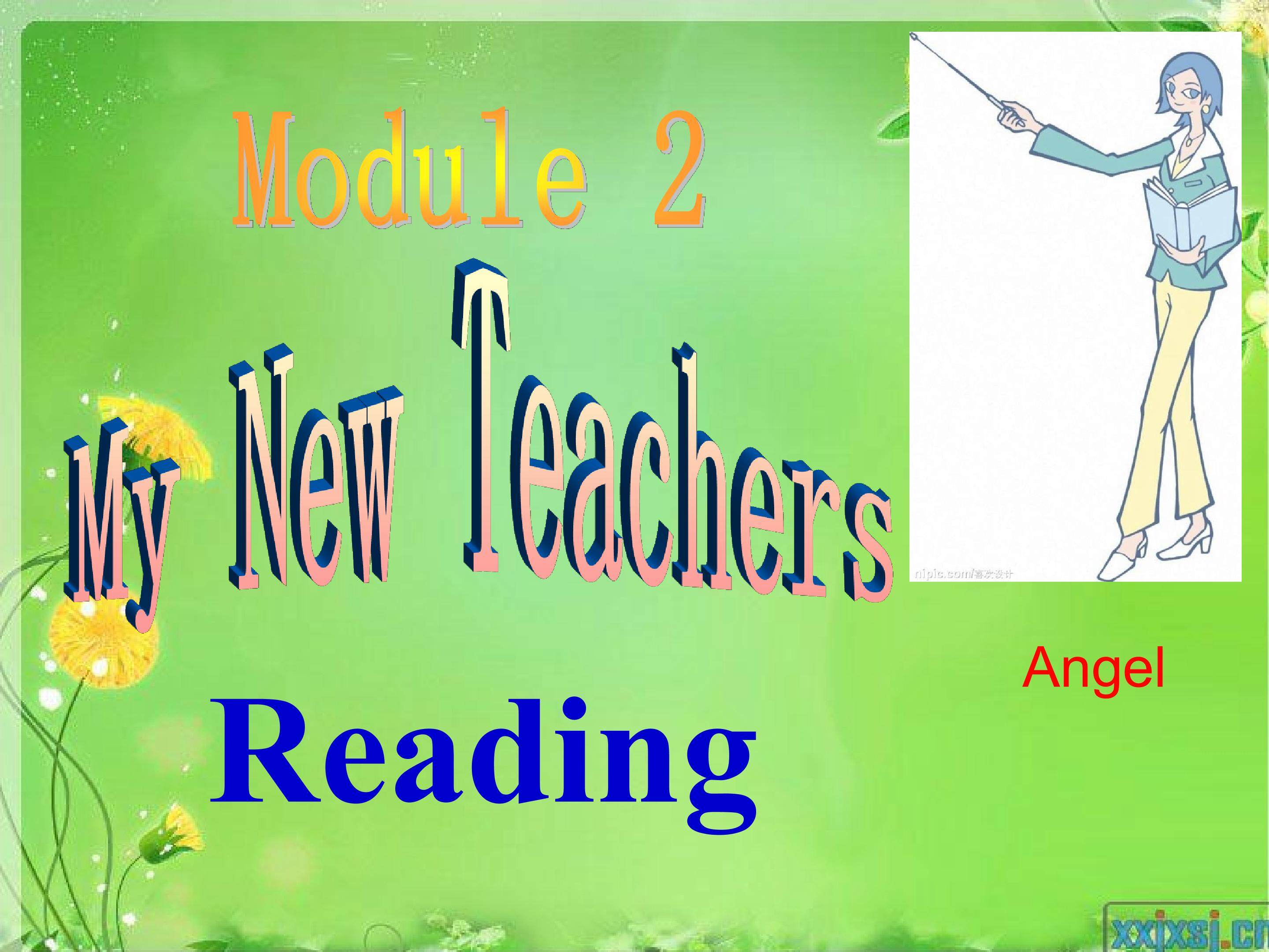 my new teachers