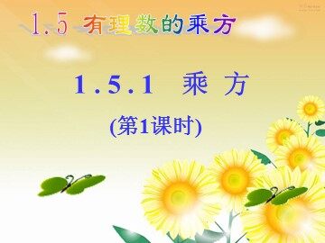 1.5.1 乘方