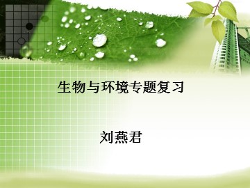 生物高中必修3第5章第2节复习课件