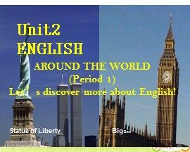 Unit 2 English around the world