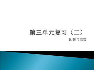 【★★】5年级数学苏教版下册课件第3单元《单元复习》