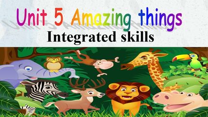 Unit 5 Integrated skills