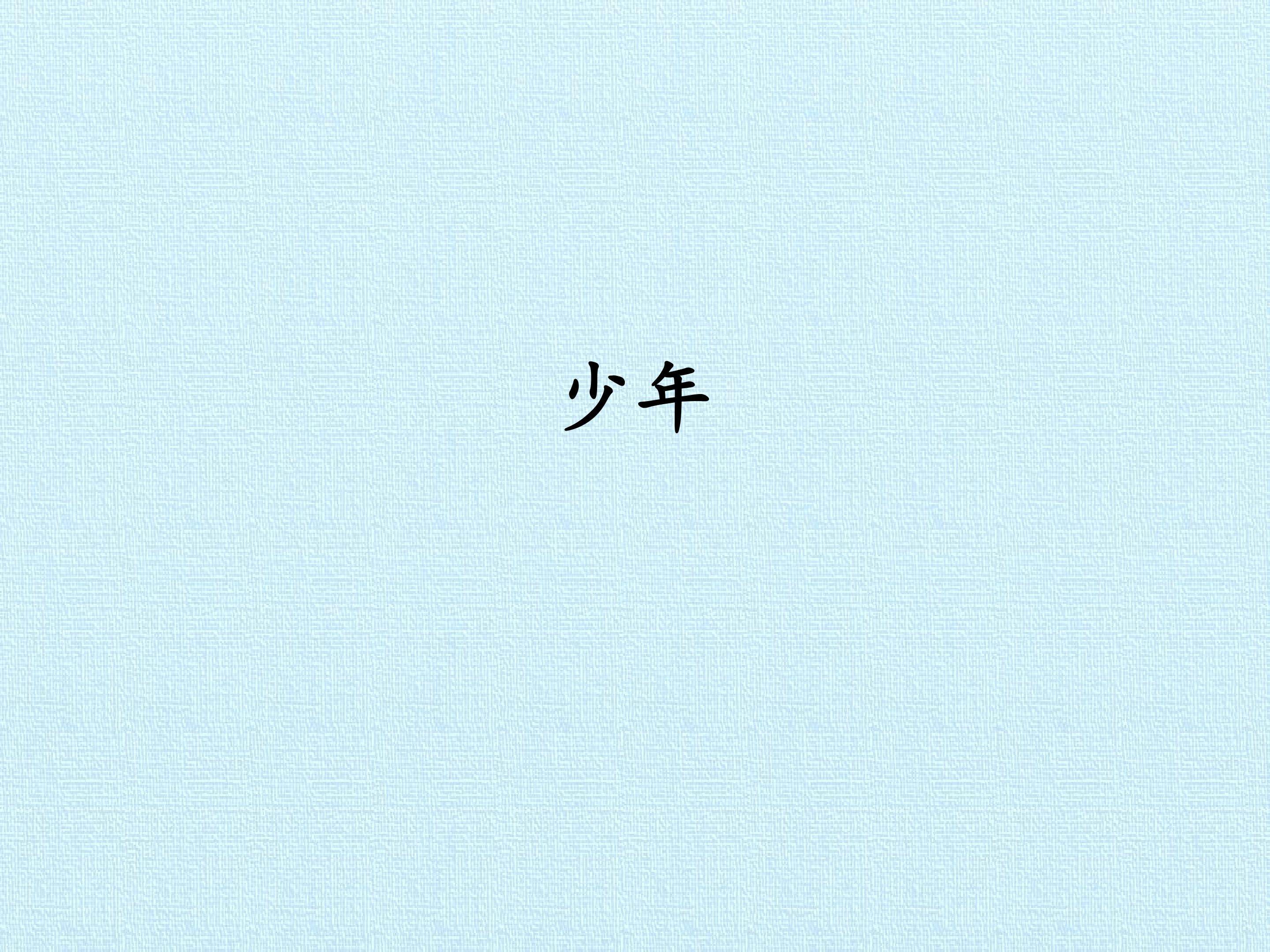 少年