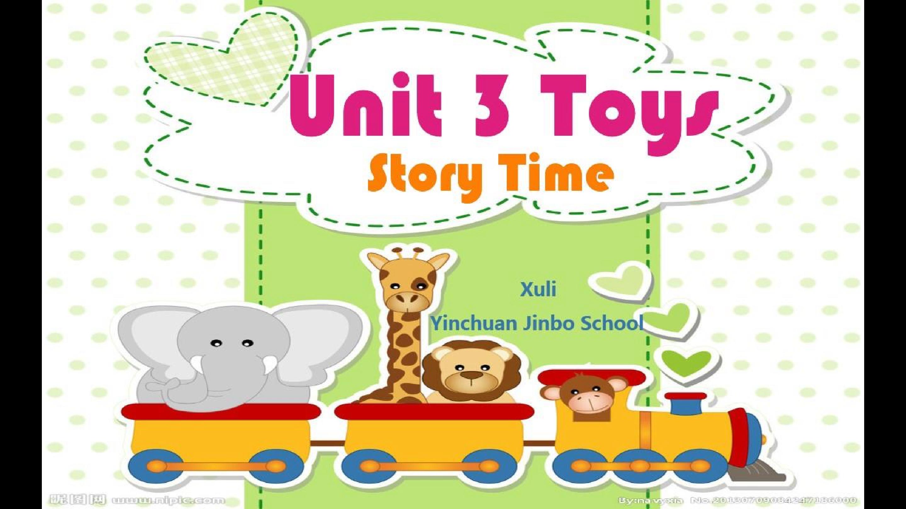 unit 3 Toys Story Time