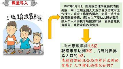 7年级历史部编版下册课件《第19课 清朝前期社会经济的发展》(共32张PPT)