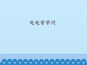处处皆学问_课件1