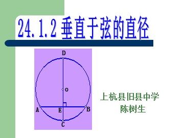 24.1.2垂直于弦的直径（陈树生）