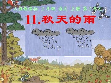 11 秋天的雨