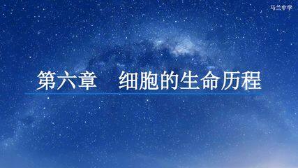 第1节 细胞增殖