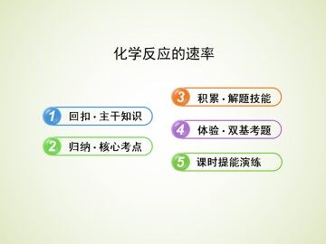 化学反应的速率_课件1