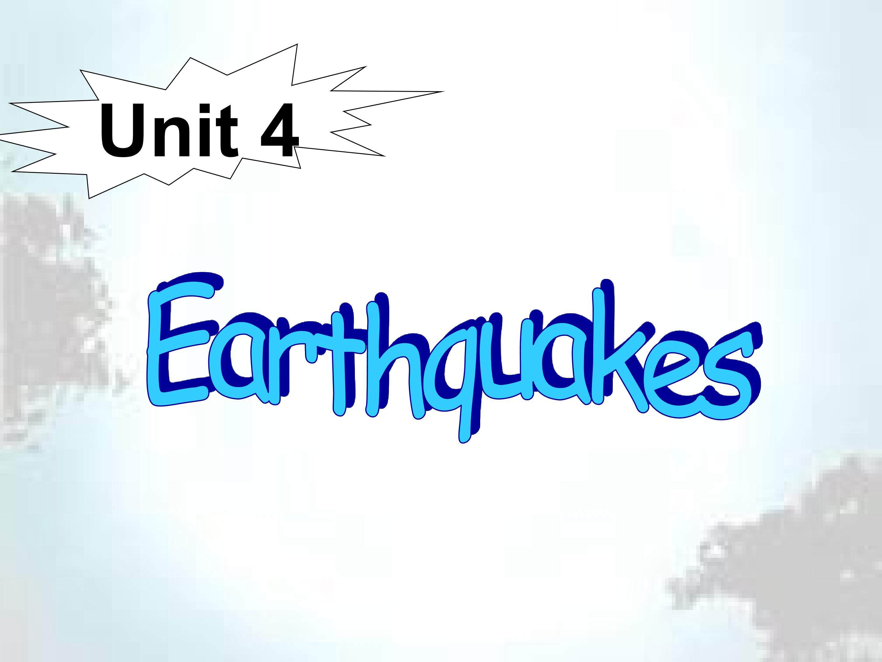 earthquake