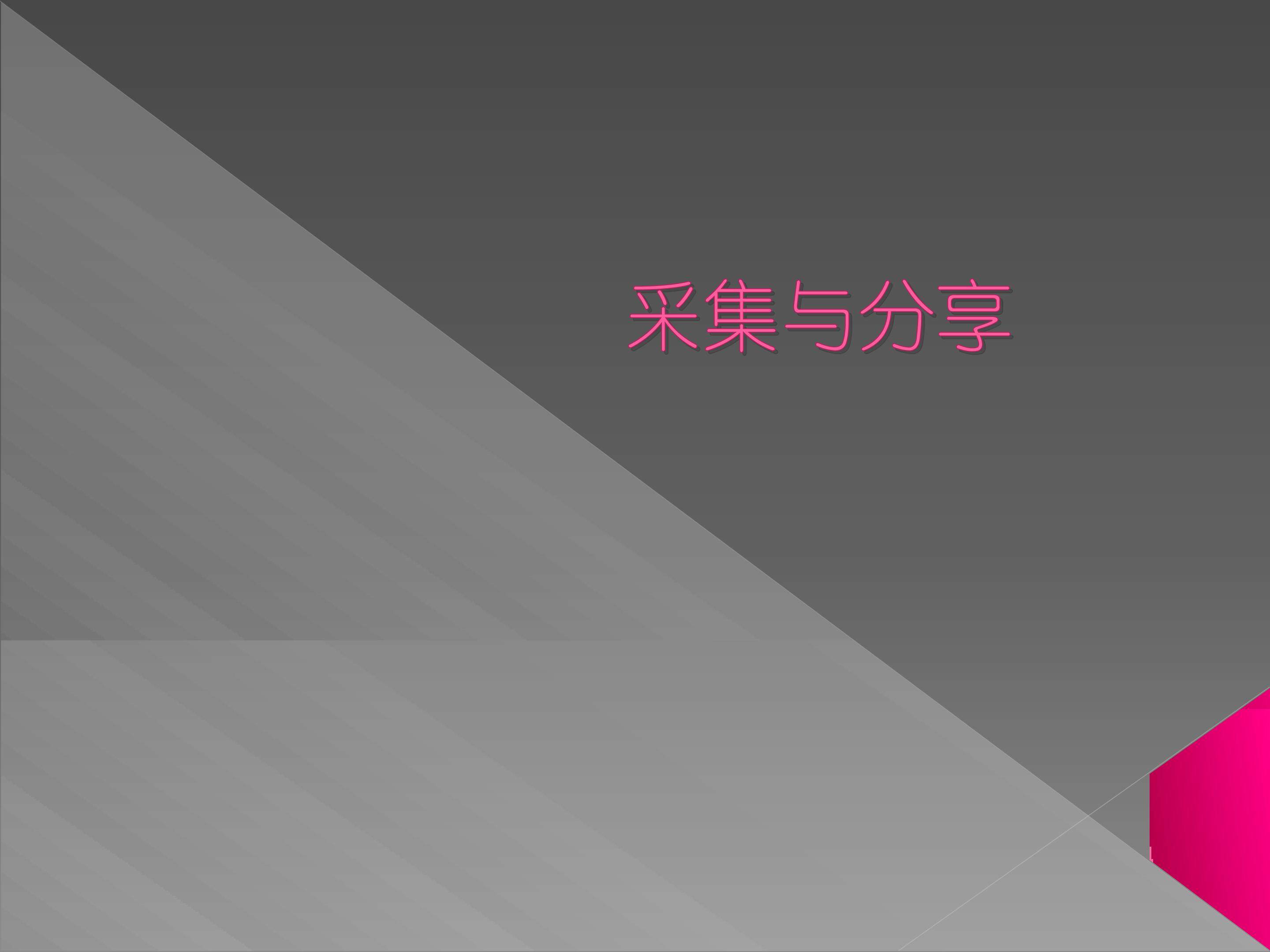 采集与分享_课件1