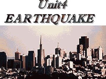 Unit 4 Earthquakes