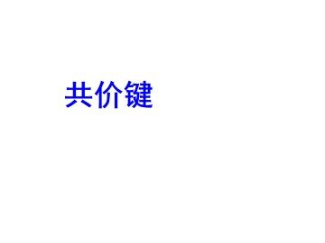 共价键_课件1
