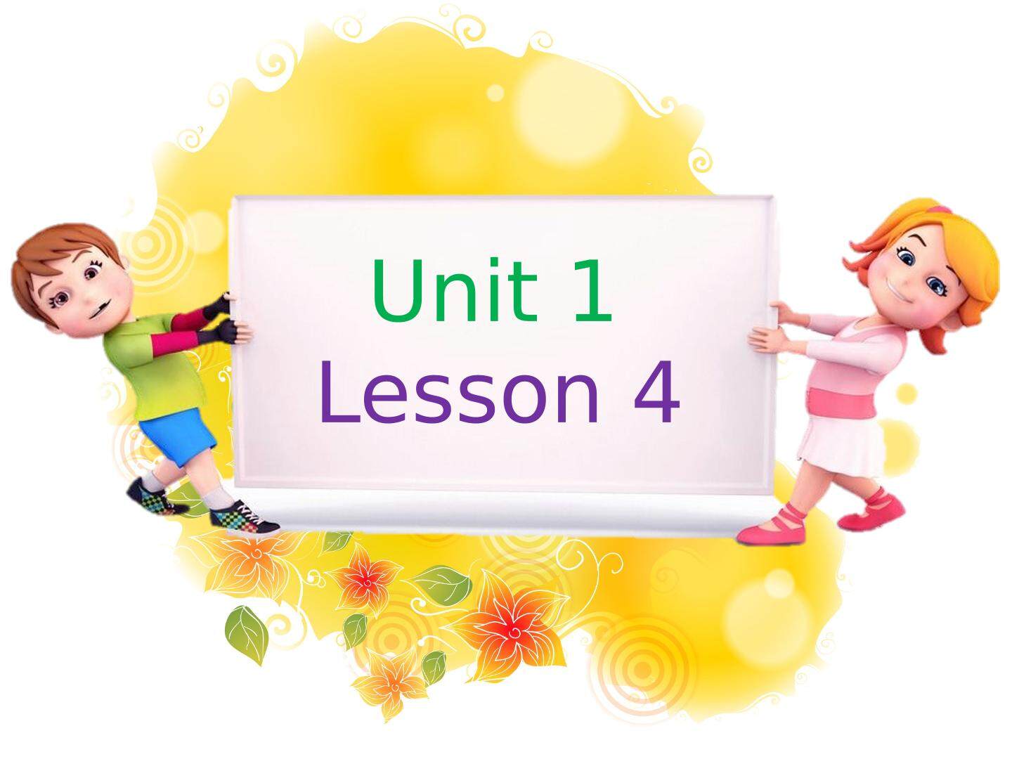 Lesson 4