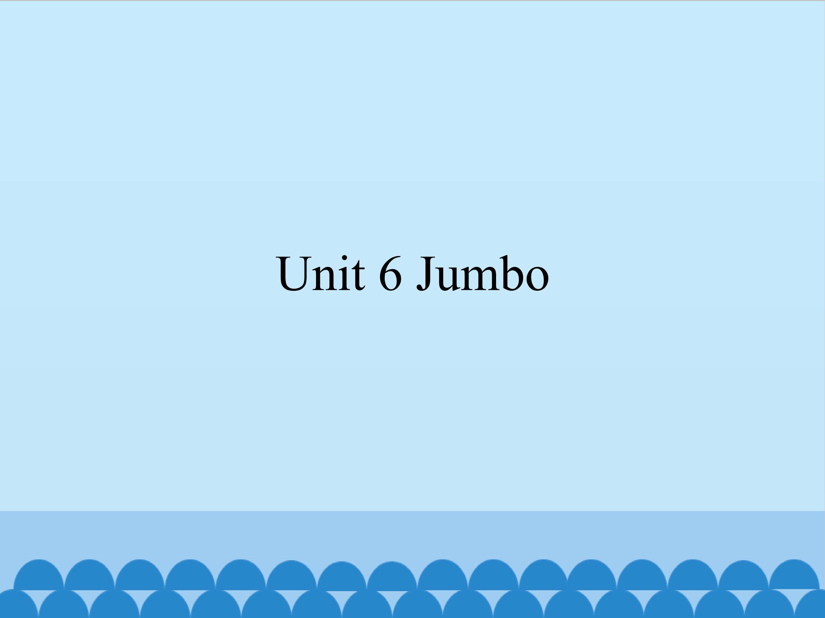 Unit 6