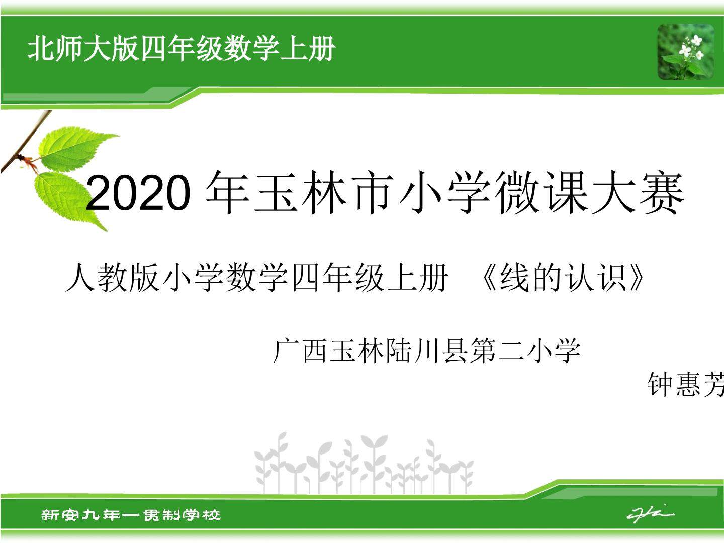 线的认识