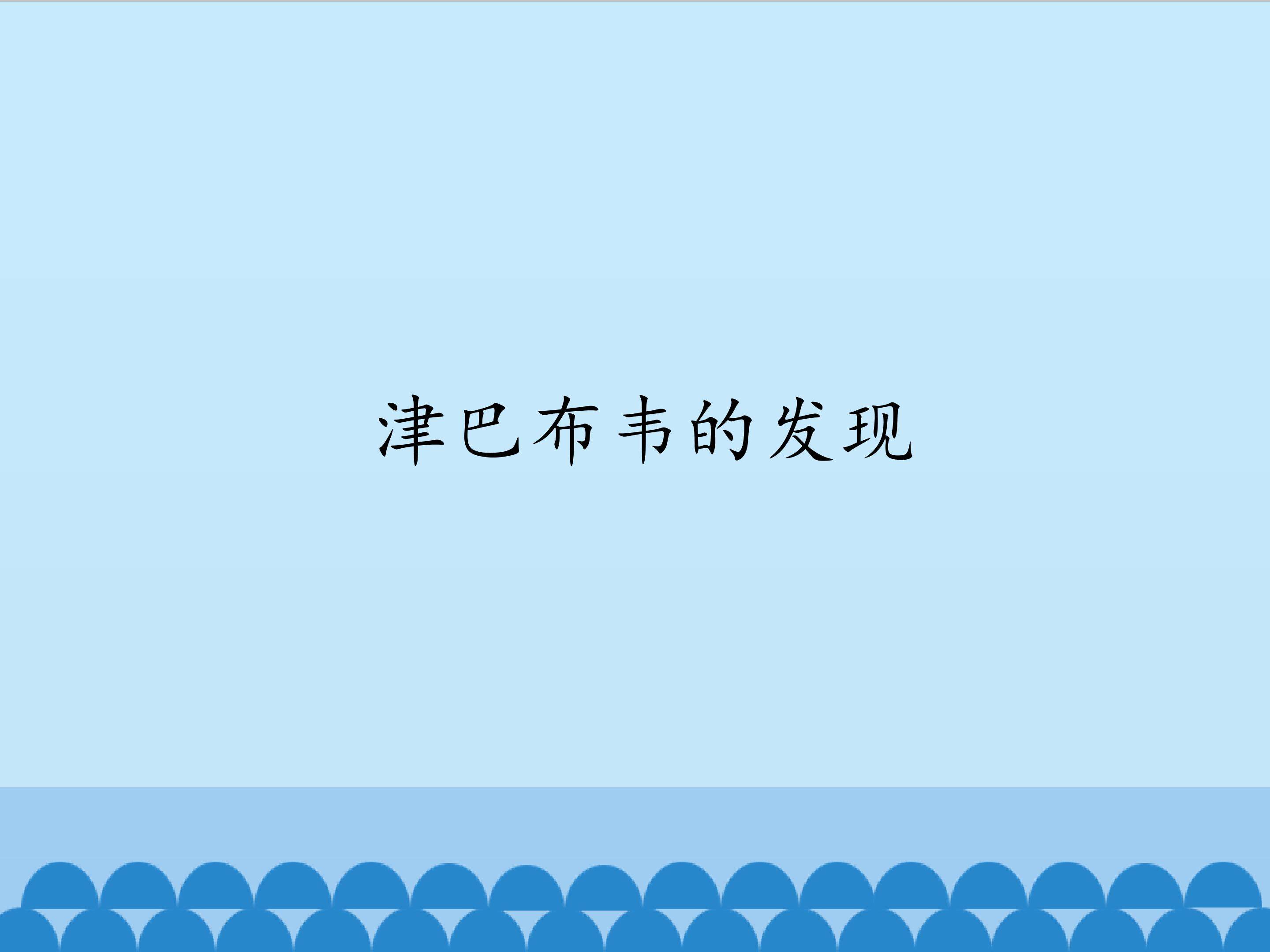 津巴布韦的发现