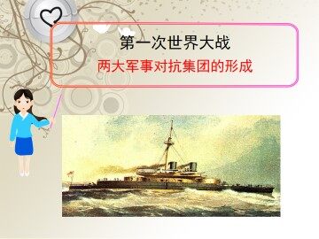 两大军事对抗集团的形成_课件1