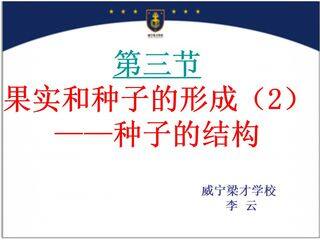 果实和种子的形成(2)
