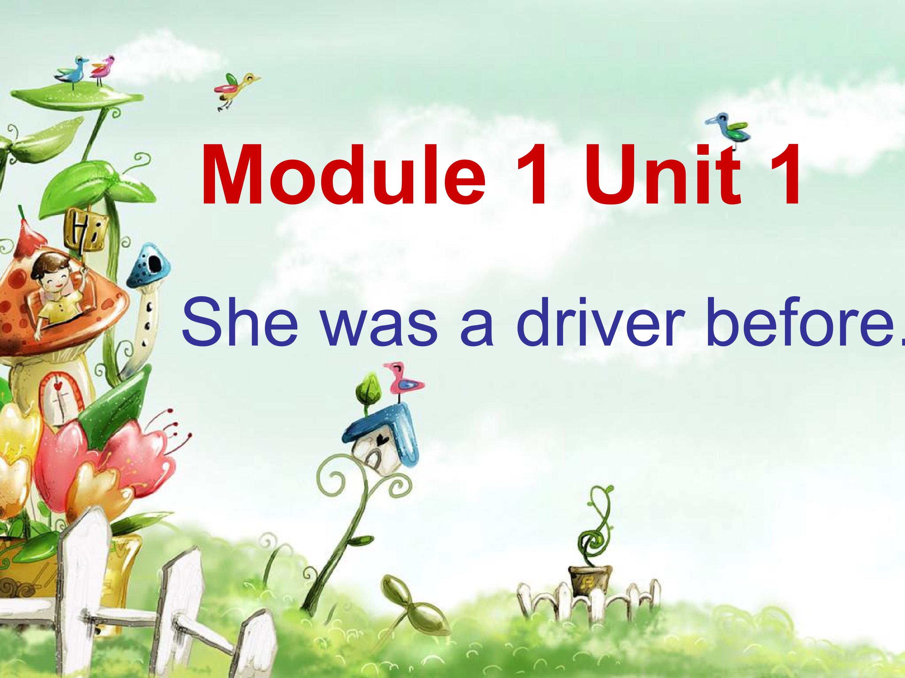 Module One Unit One