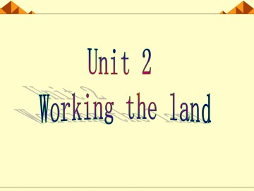 Working the land_课件18