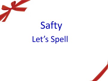 Let's Spell_课件1