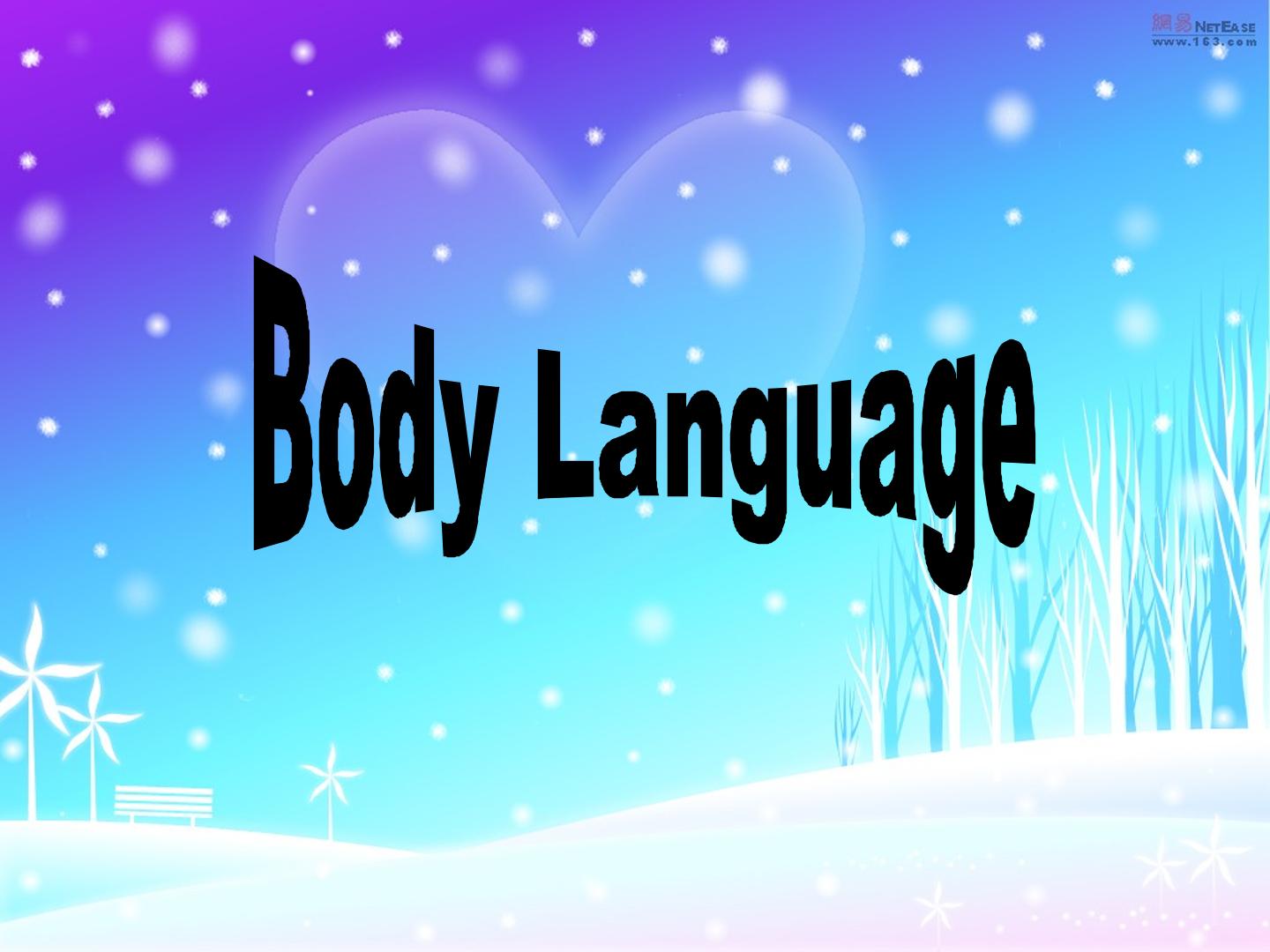 Body language_课件1